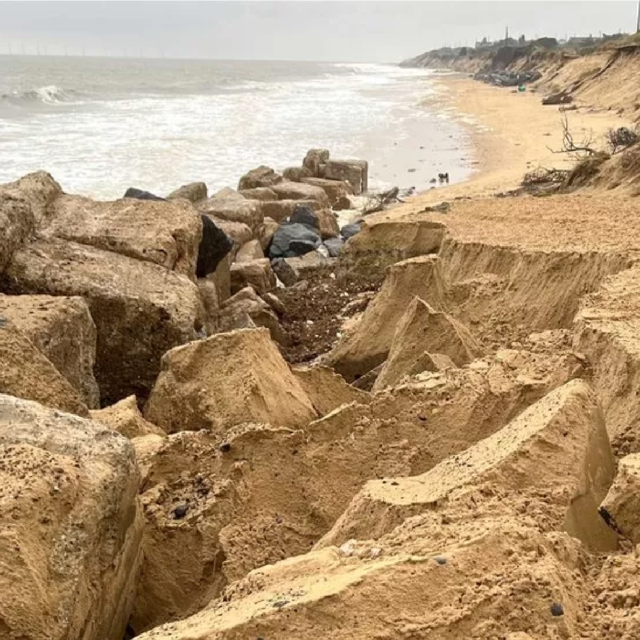 Hemsby: Lifeboat out of service after more coastal erosion - Save ...